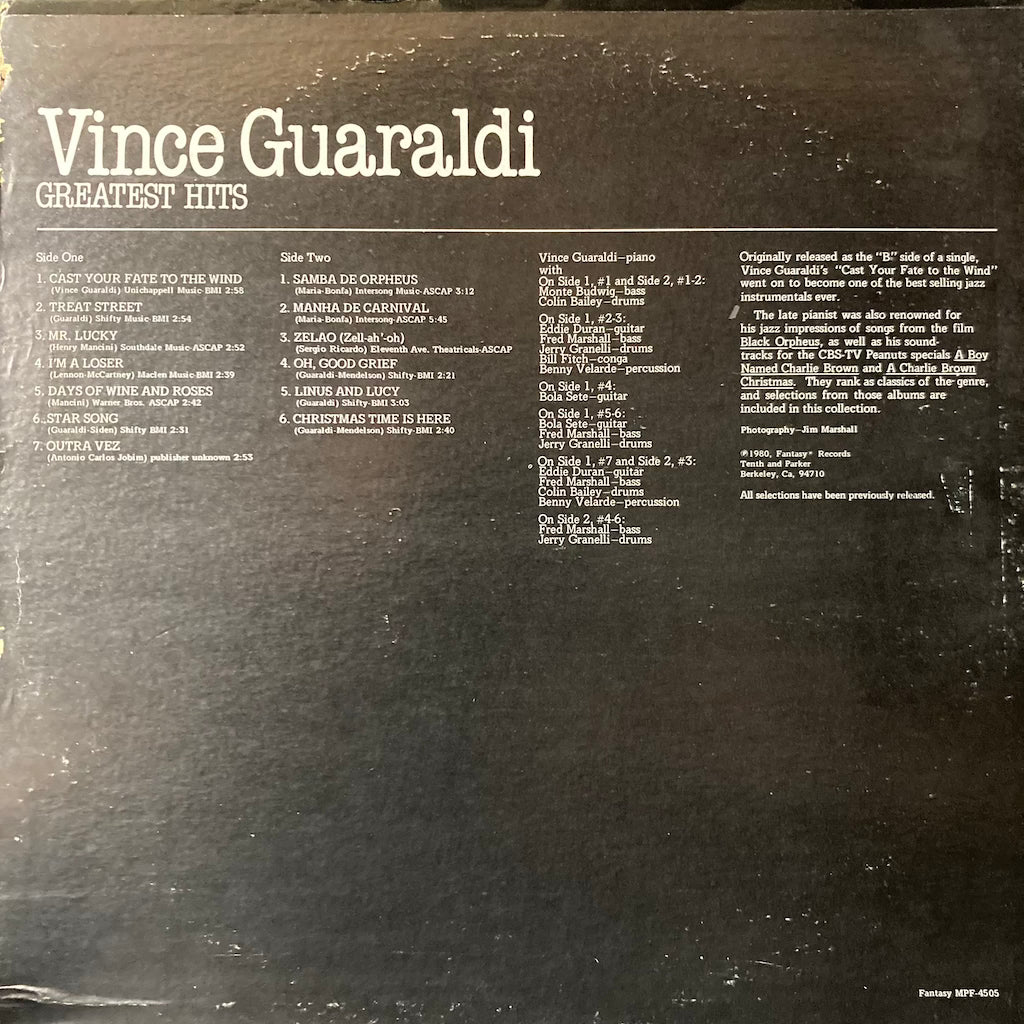 Vince Guaraldi - Greatest Hits