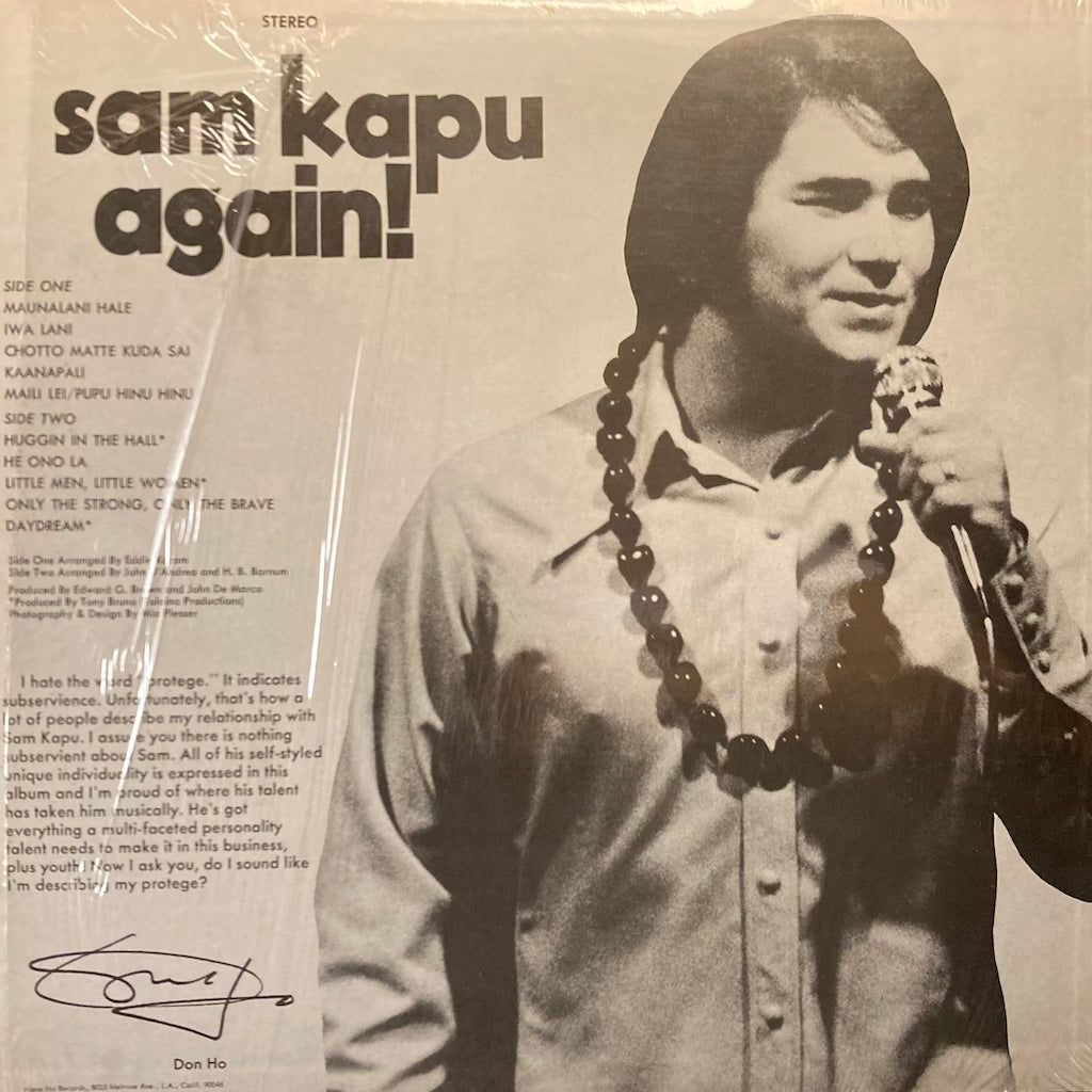 Sam Kapu - Again!