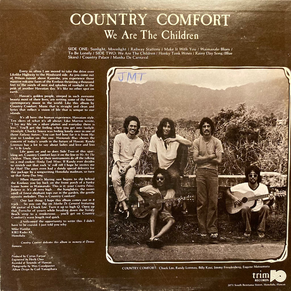 Country Comfort - We Are The Children