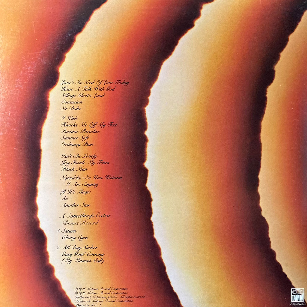 Stevie Wonder - Songs In The Key Of Life [2LP - w/ booklet and 7"]