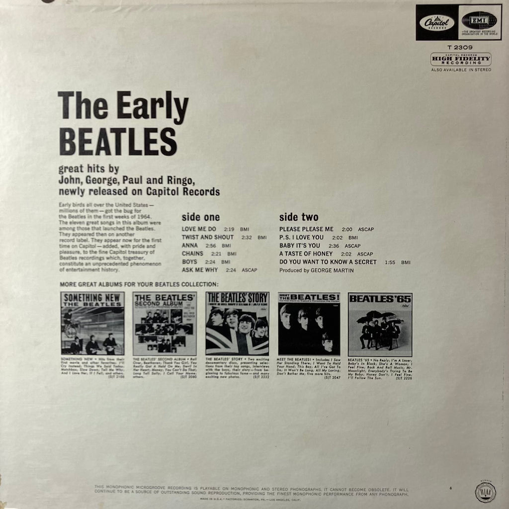 The Beatles - The Early Beatles