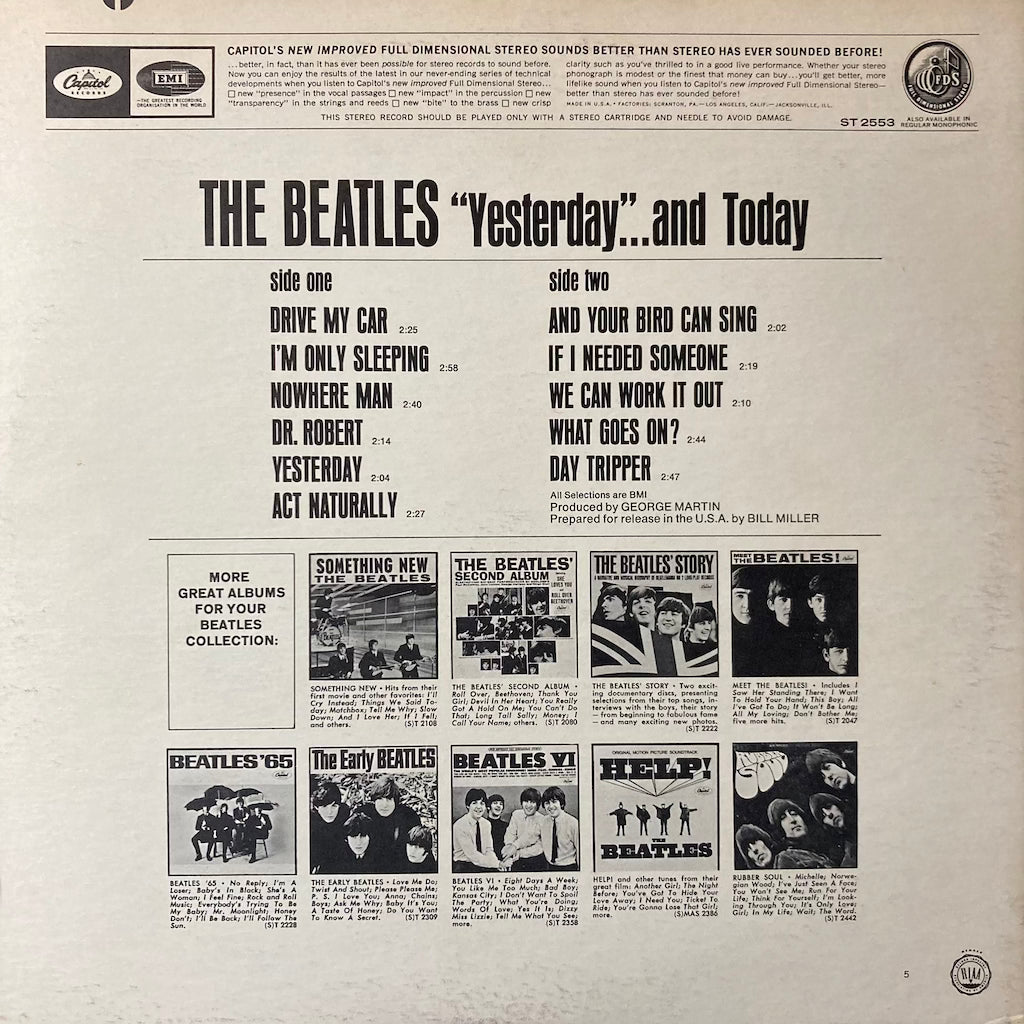 The Beatles - Yesterday and Today