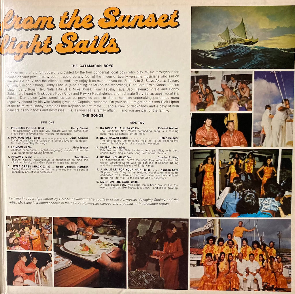 Catamaran Boys - Aboard The Aikane II, The Live Music from The Moonlight Sail