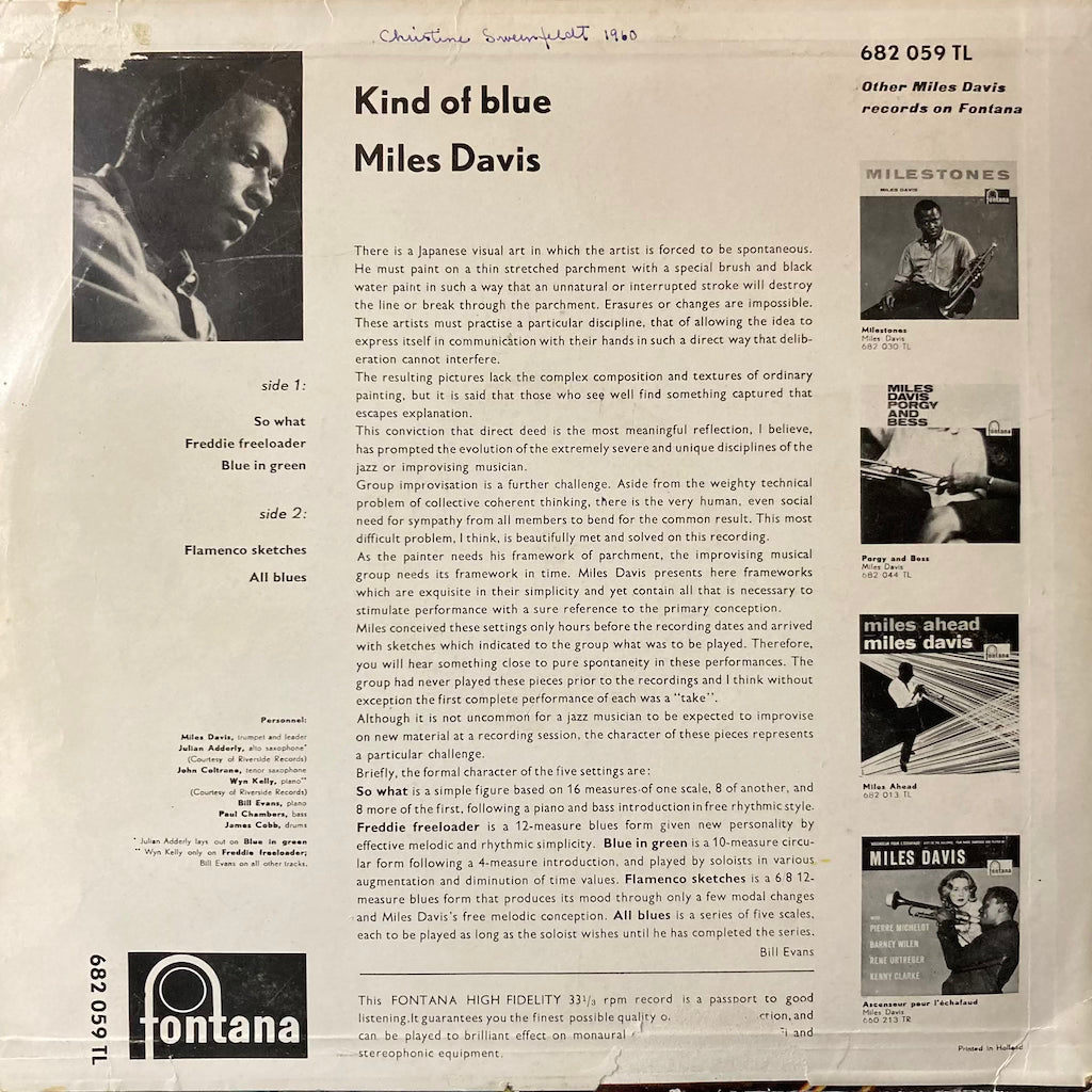 Miles Davis - Kind Of Blue