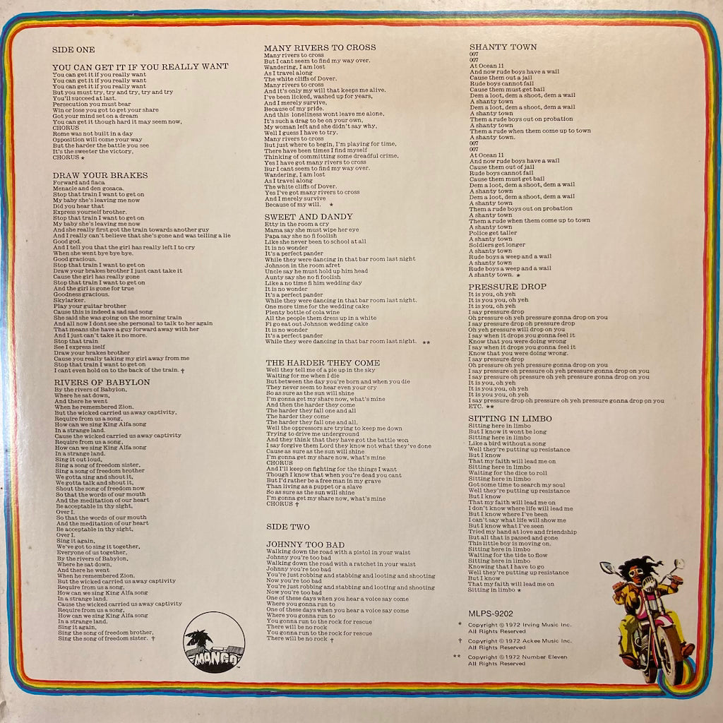 Jimmy Cliff - The Harder They Come