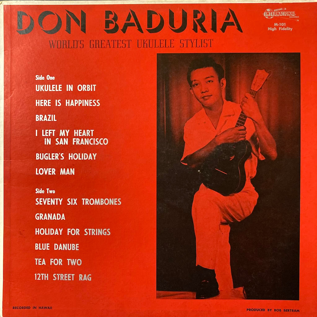 Don Baduria - World's Greatest Ukulele Stylist