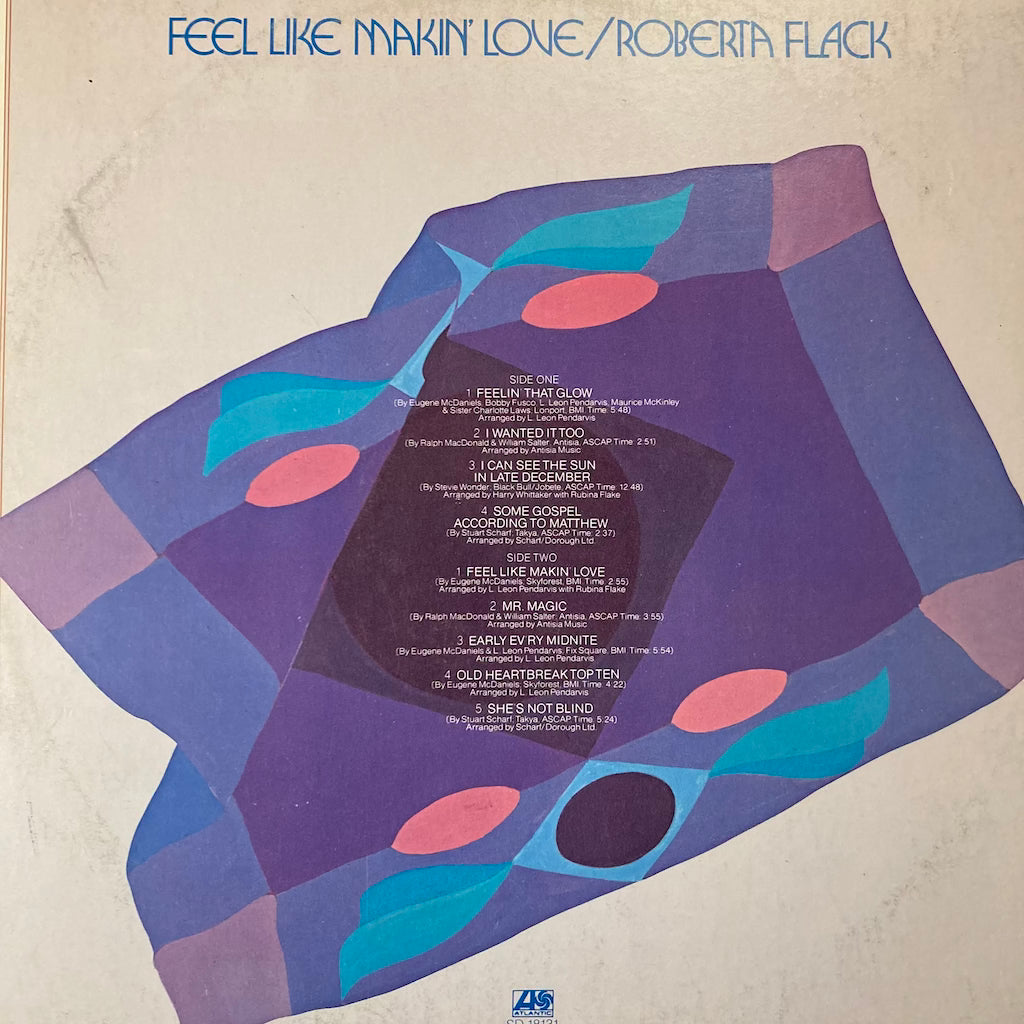 Roberta Flack - Feel Like Makin' Love