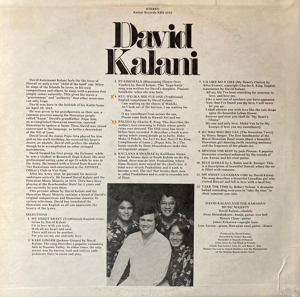 David Kalani - The New Voice of Old Hawaii