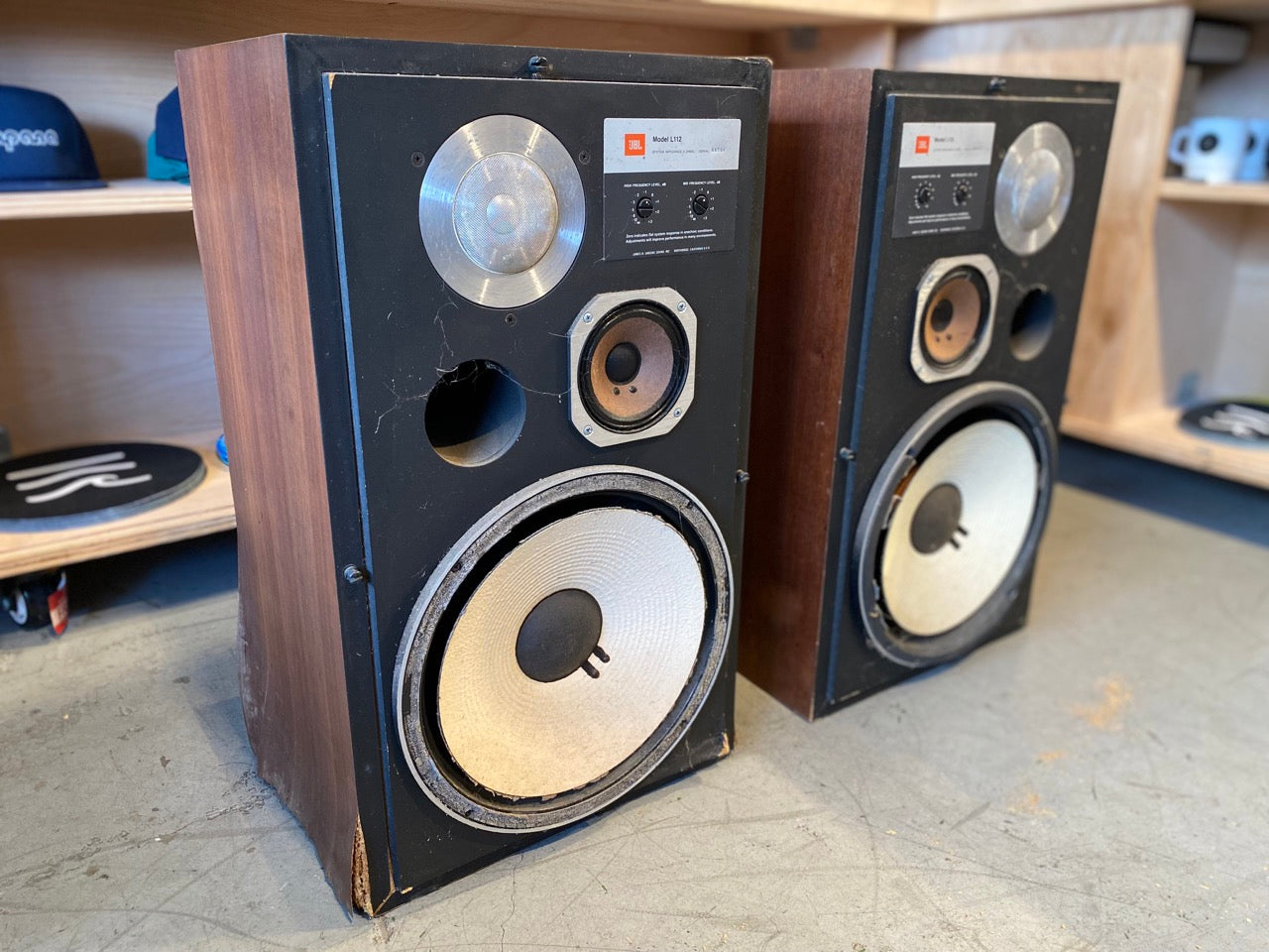 JBL L112 speakers (used) - Local Pickup Only