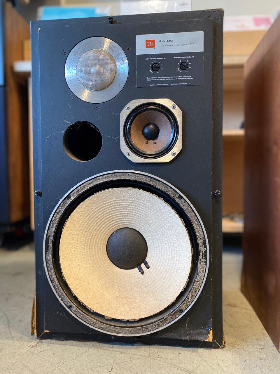 JBL L112 speakers (used) - Local Pickup Only