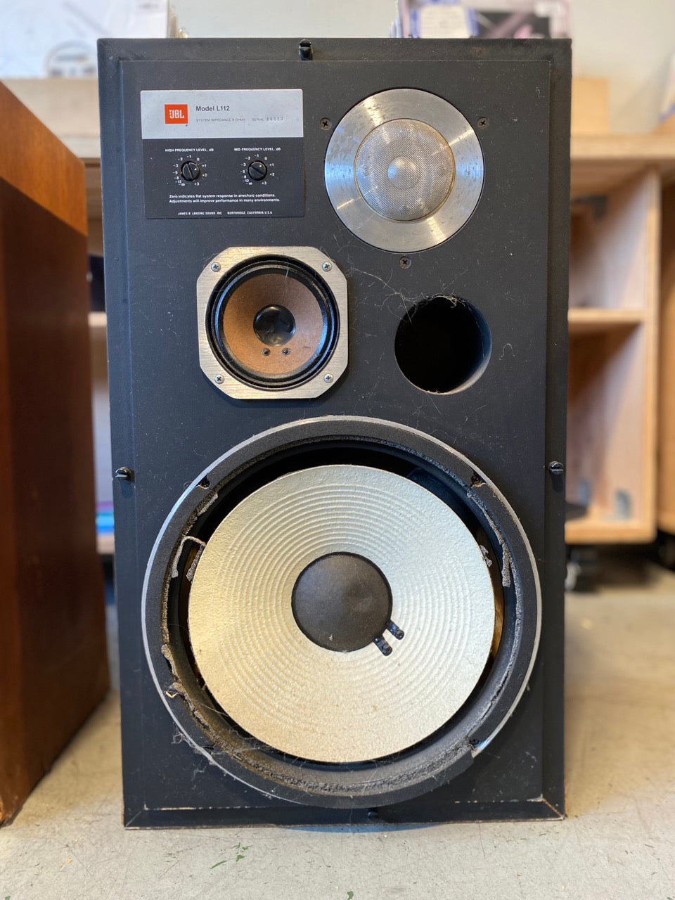 JBL L112 speakers (used) - Local Pickup Only