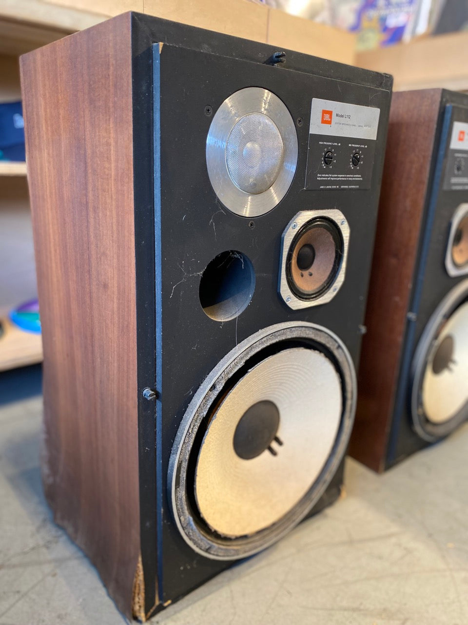 JBL L112 speakers (used) - Local Pickup Only