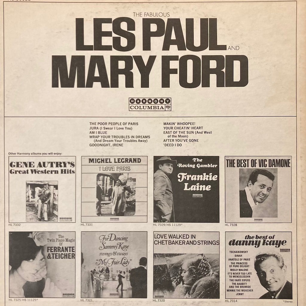 Les Paul/Mary Ford - The Fabulous Les Paul and Mary Ford