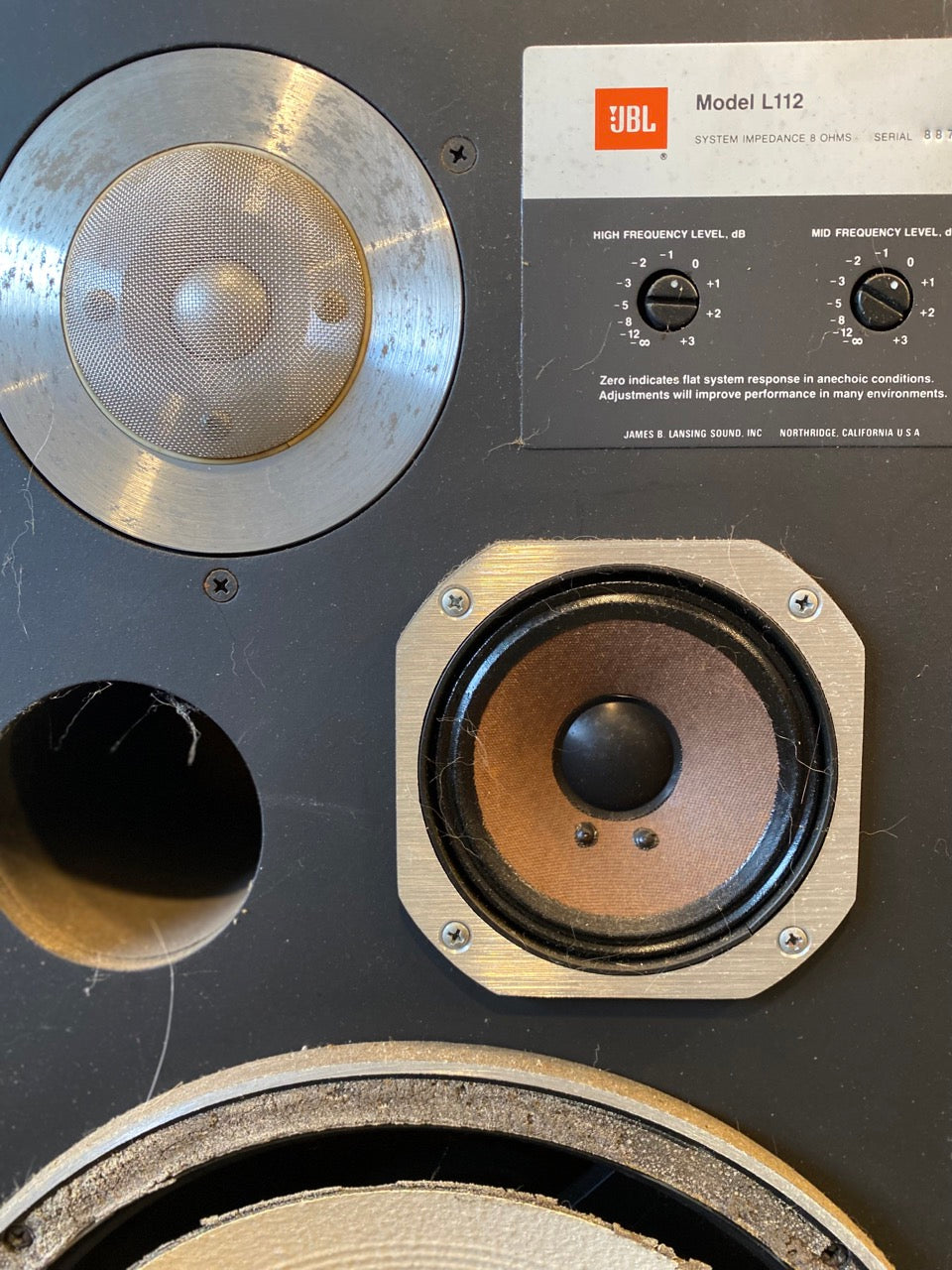 JBL L112 speakers (used) - Local Pickup Only