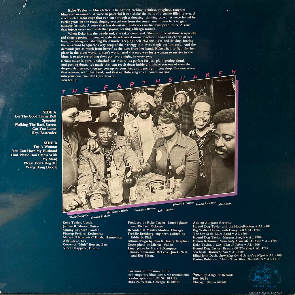 Koko Taylor - The Earthshaker [SIGNED]