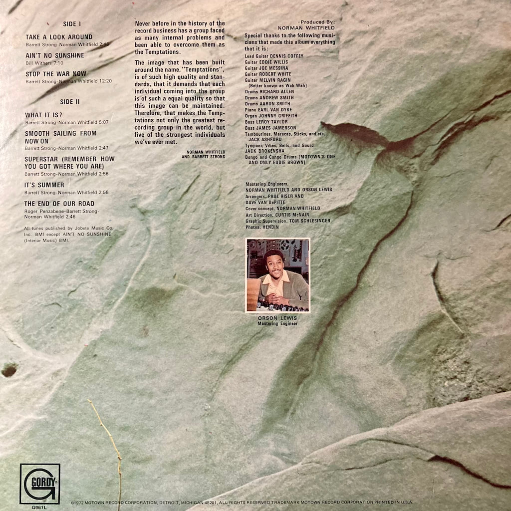 The Temptations - Solid Rock