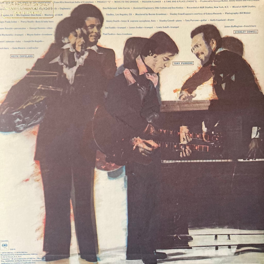Heath Bros. ft. Brass Choir & Stanley Cowell - In Motion [Press Promo Copy]