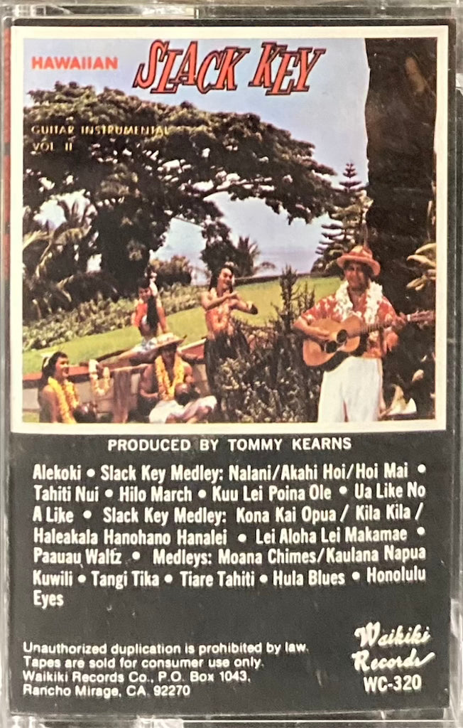 V/A - Hawaiian Slack Key Vol.II [Cassette - SEALED]