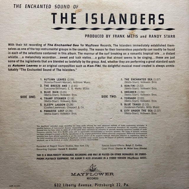 The Islanders - The Enchanted Sound of The Islanders