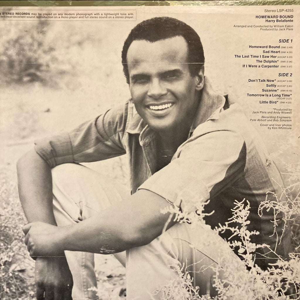 Harry Belafonte - Homeward Bound