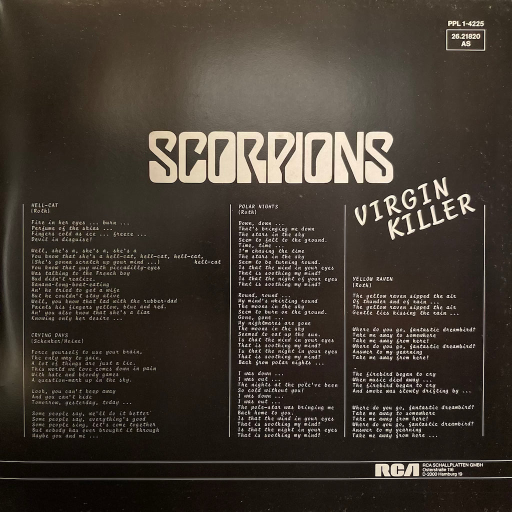 Scorpions - Virgin Killer