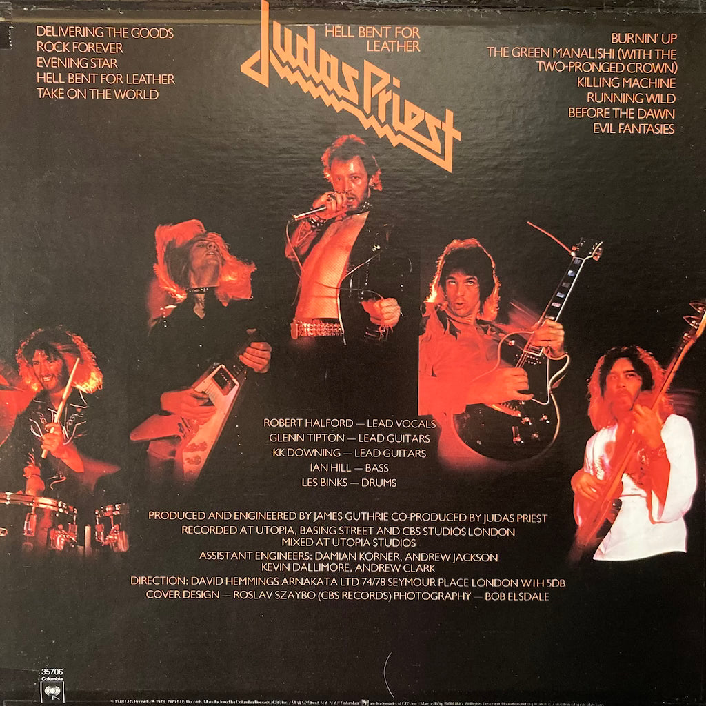 Judas Priest - Hell Bent For Leather