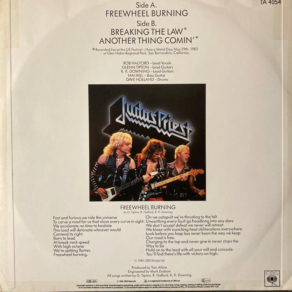 Judas Priest - Freewheel Burning