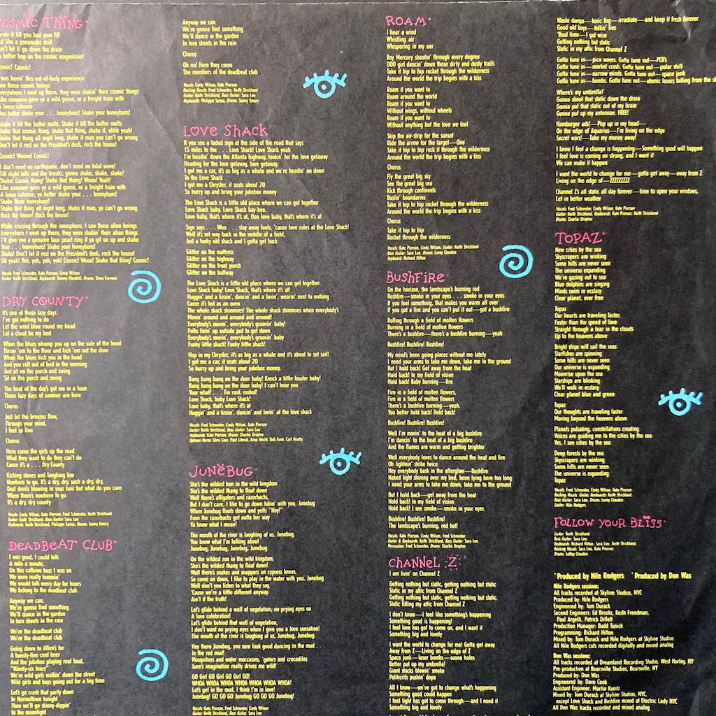 The B-52's - Cosmic Thing