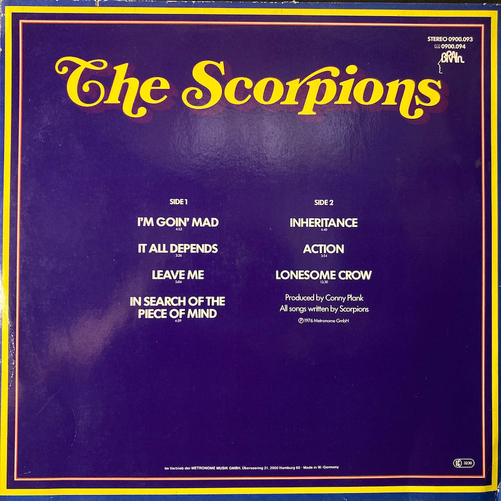 The Scorpions - The Scorpions