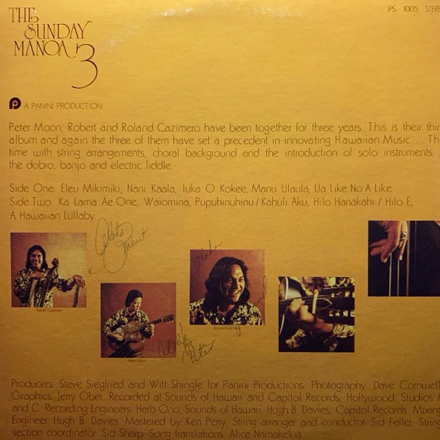 The Sunday Manoa - 3 [Signed]