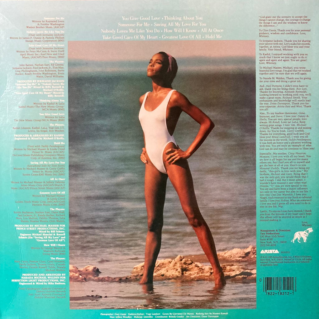 Whitney Houston - Whitney Houston [First Press]