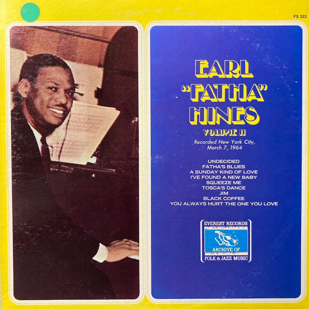 Earl 'Fatha' Hines - Eal 'Fatha' Hines Volume II