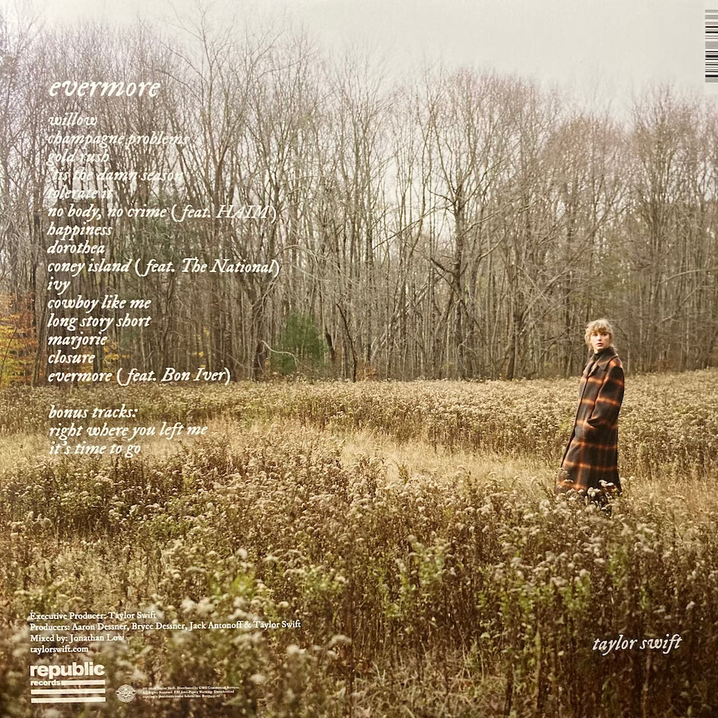 Taylor Swift - Evermore [2xLP - Color Red Vinyl - Unplayed]