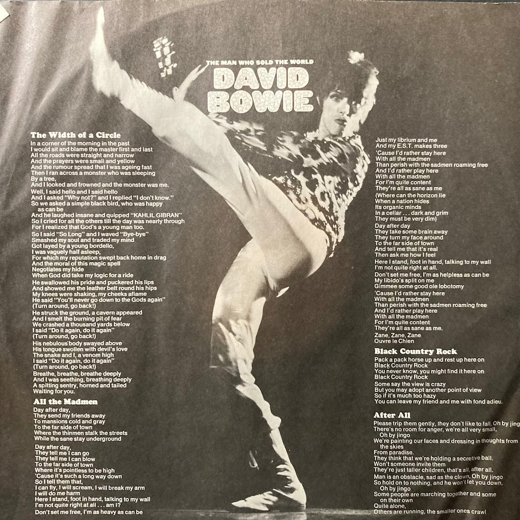 David Bowie - The Man Who Sold The World [PROMO COPY]