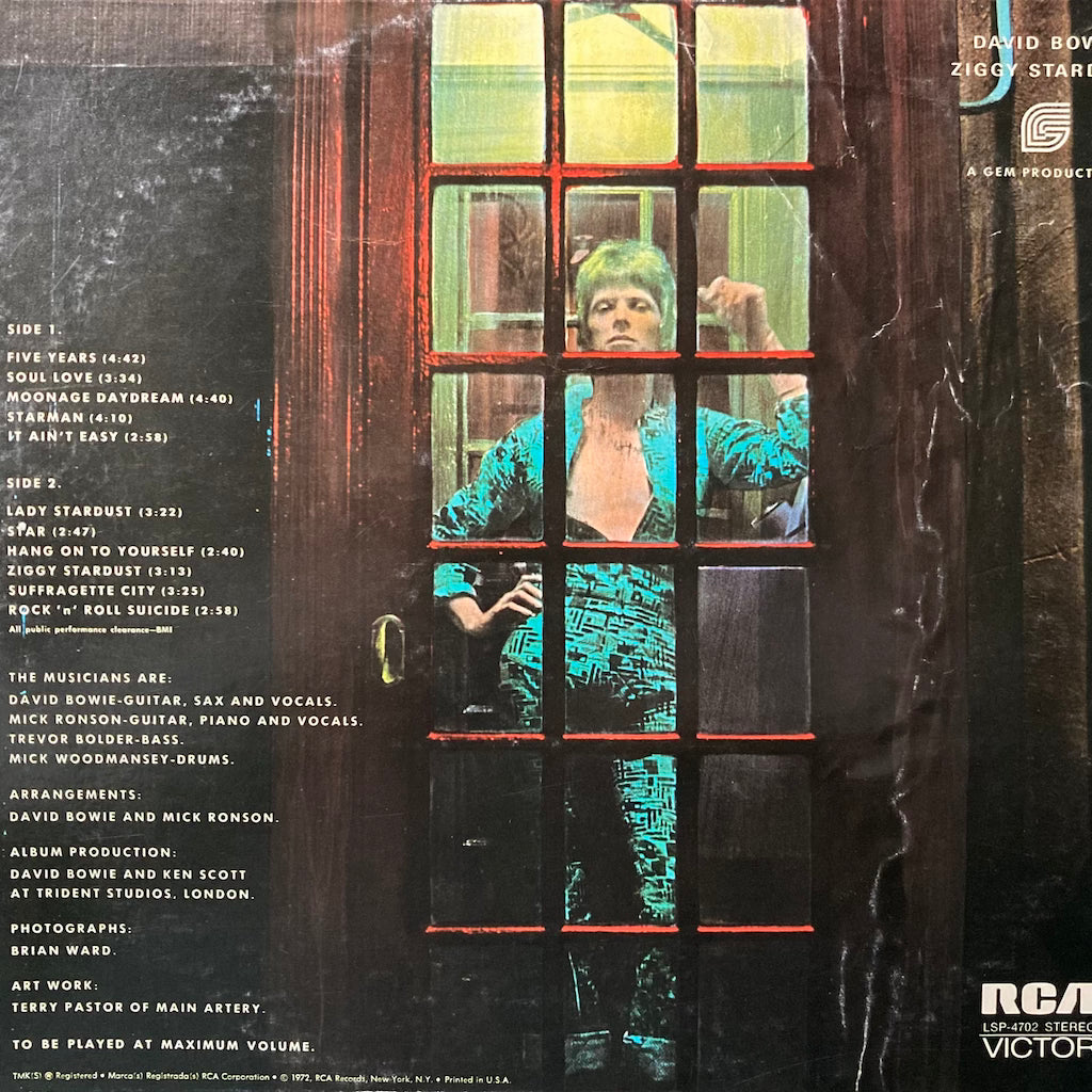 David Bowie - The Rise And Fall of Ziggy Stardust and The Spiders From Mars