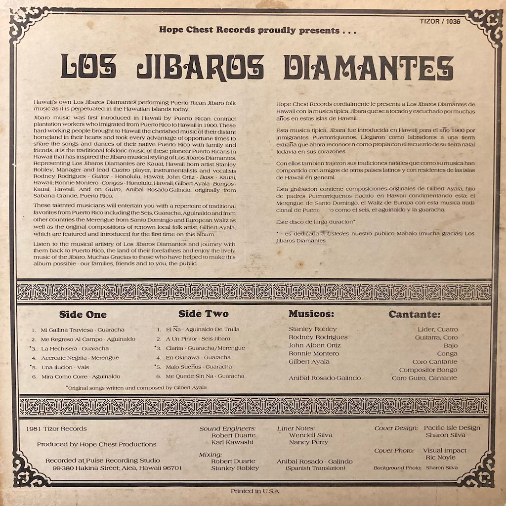 Los Jibaros Diamantes - Los Jibaros Diamantes