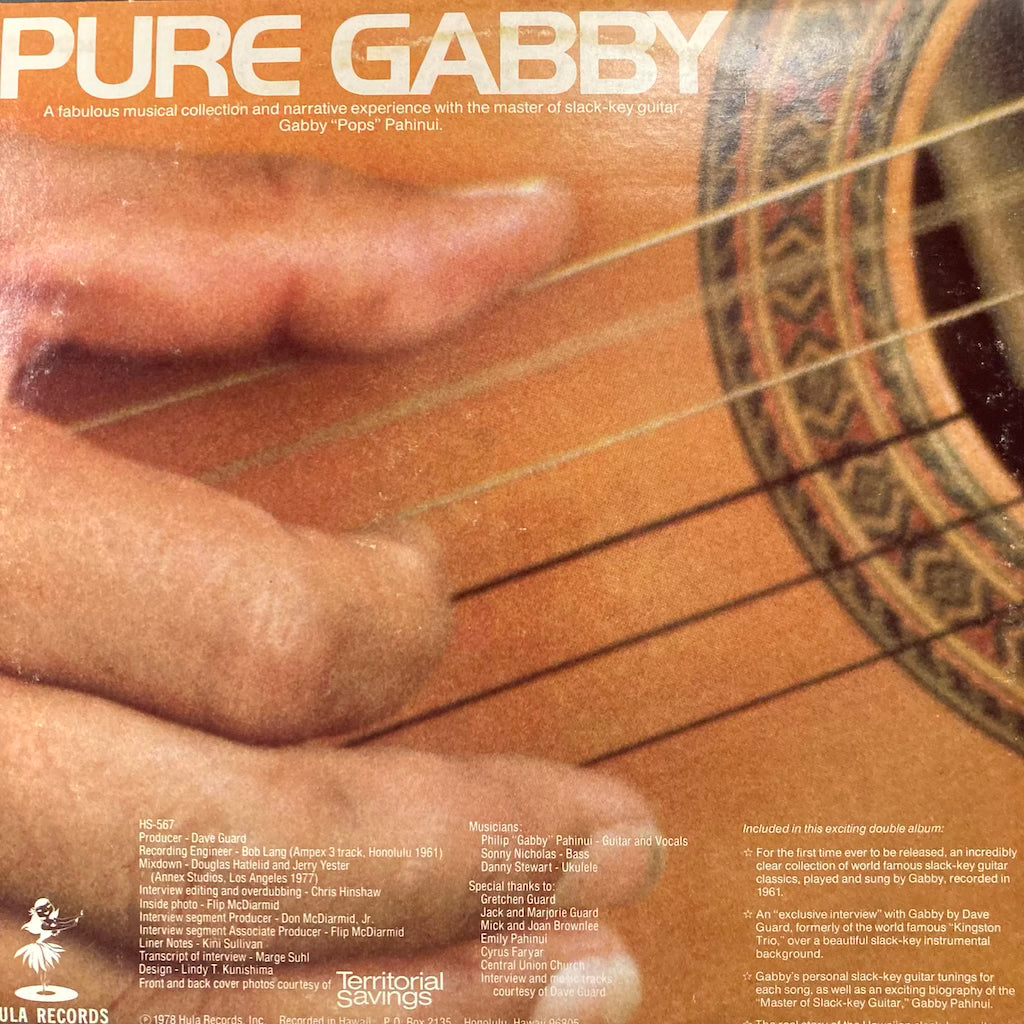 Gabby Pahinui - Pure Gabby