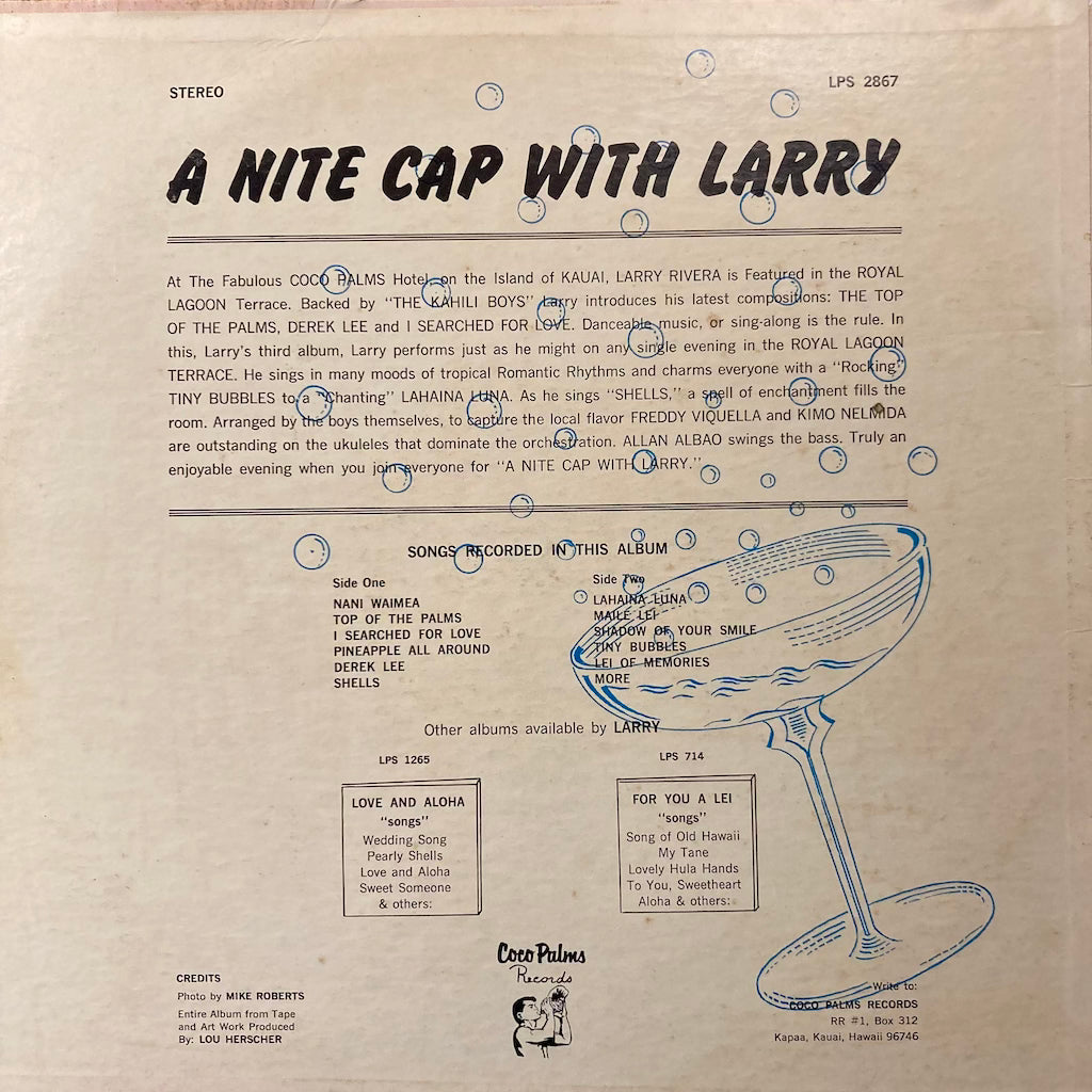 Larry Rivera - A Nite Cap With Larry