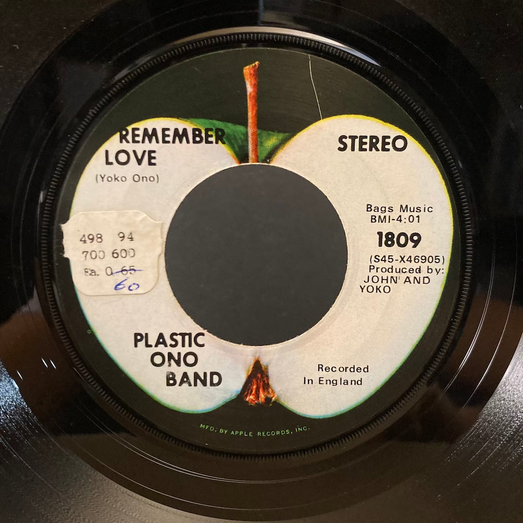 Plastic Ono Band - Remember Love/Give Peace A Chance [7"]