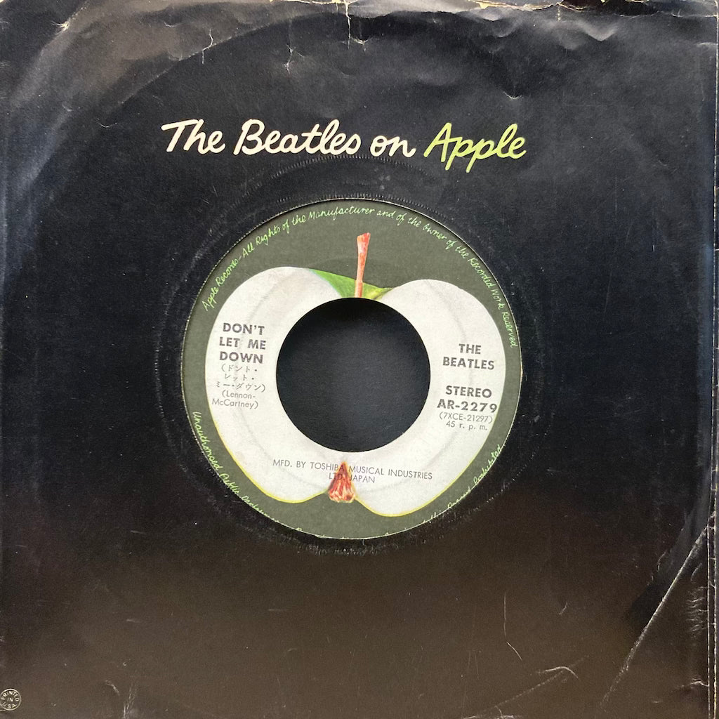 The Beatles - Don't Let Me Down/Get Back [7"]