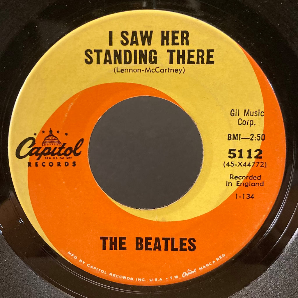 The Beatles - I Want To Hold Your Hand/I Saw Her Standing Here [7"]