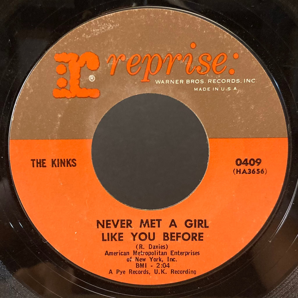 The Kinks - See My Friends/Never Met A Girl Like You Before [7"]