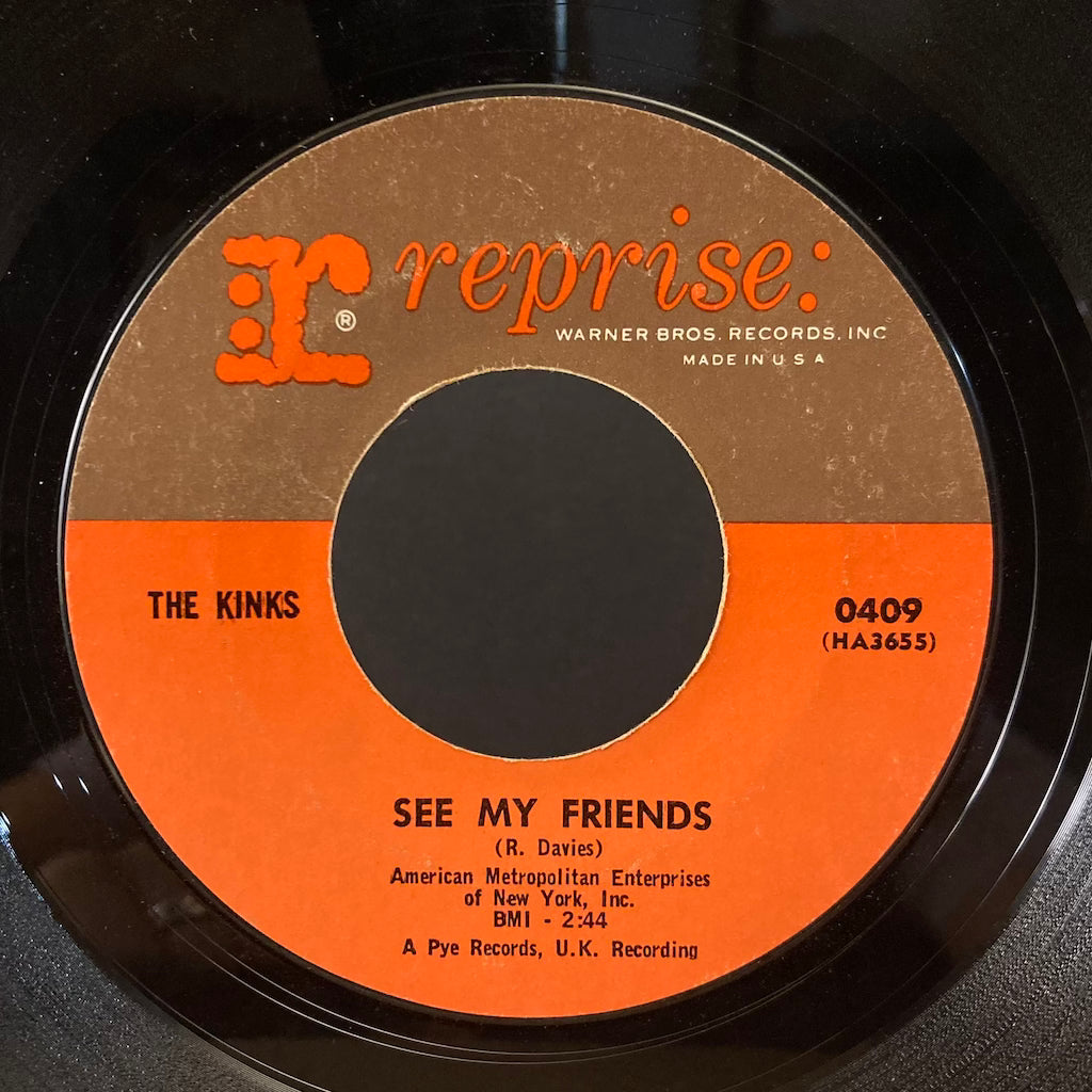 The Kinks - See My Friends/Never Met A Girl Like You Before [7"]