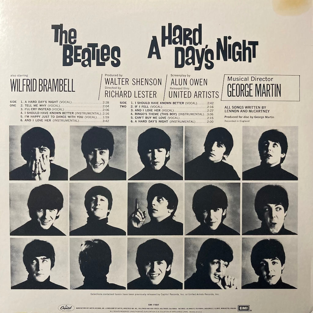 The Beatles - A Hard Day's Night