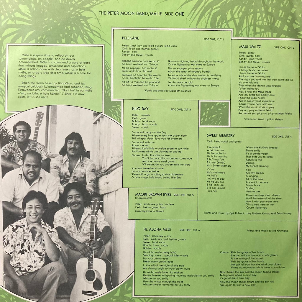 The Peter Moon Band - Malie