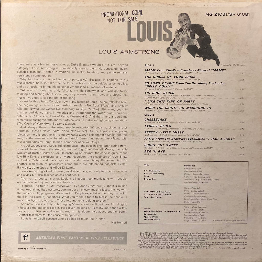 Louis Armstrong - Louis