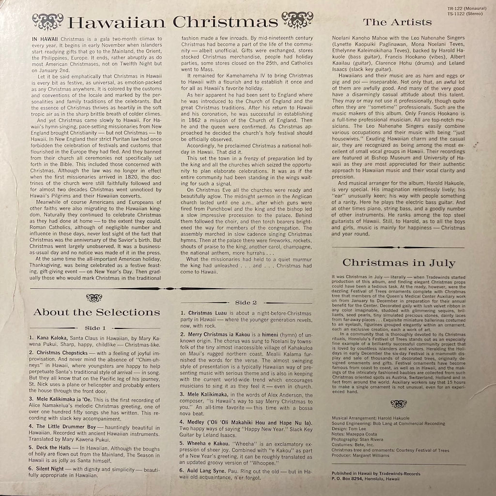 V/A - Hawaiian Christmas