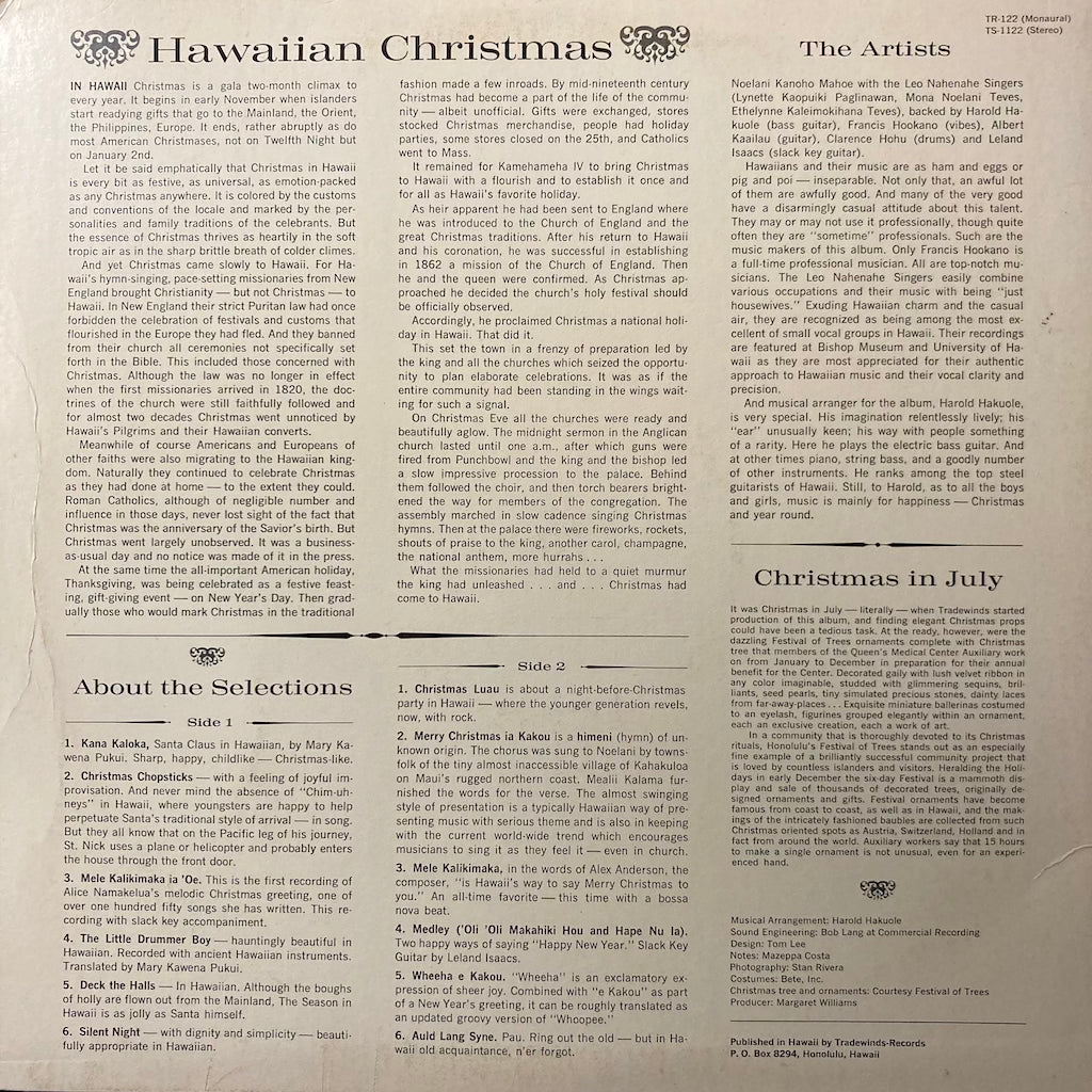 V/A - Hawaiian Christmas
