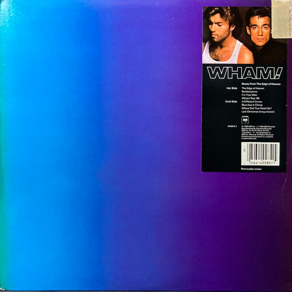 Wham! - Music From The Edge Of Heaven