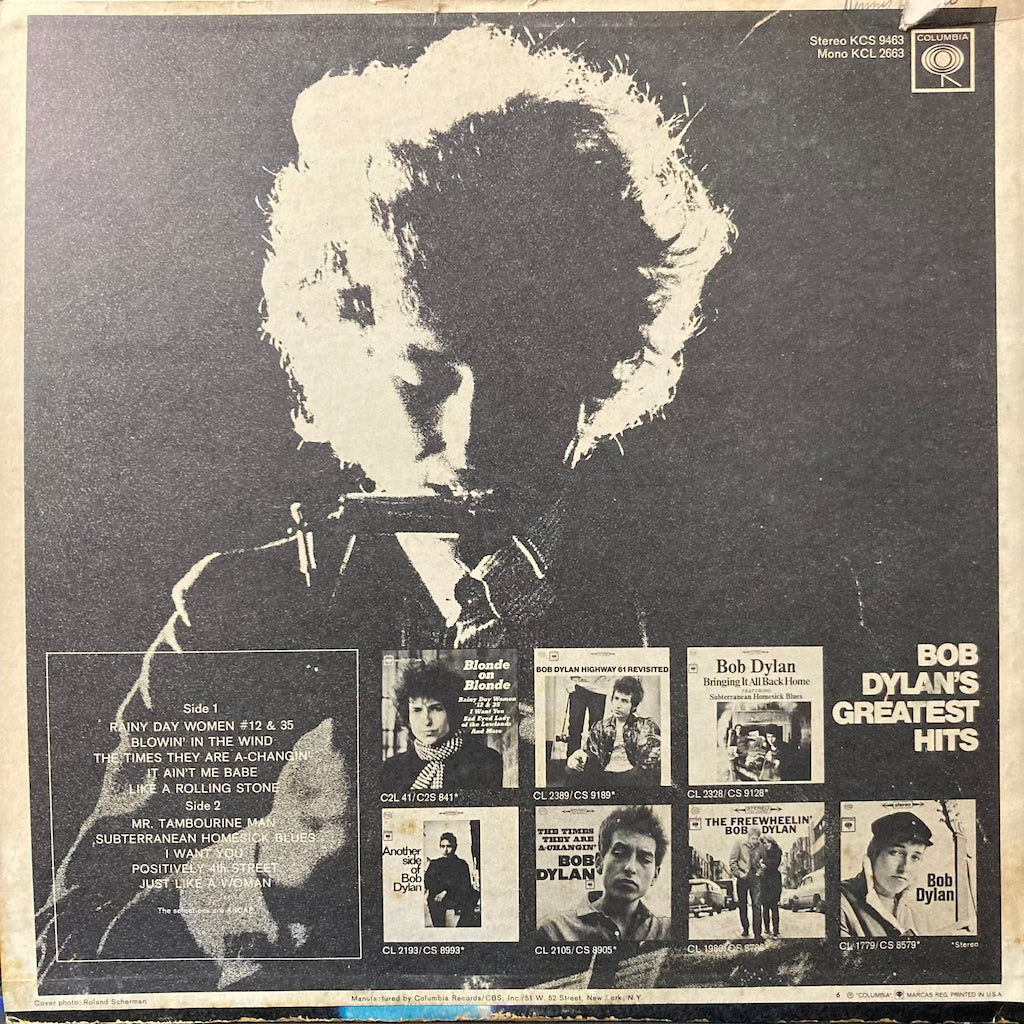 Bob Dylan - Bob Dylan's Greatest Hits